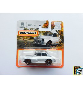 Matchbox Morris Minor Saloon Zilverkleurig 1:65