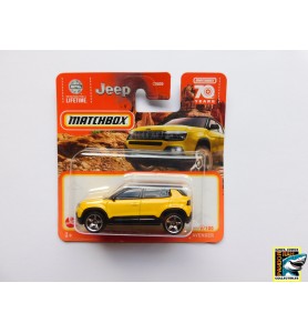 Matchbox Jeep Avenger Geel 1:65