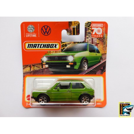 Matchbox Volkswagen Golf GTI MKI Groen 1:65