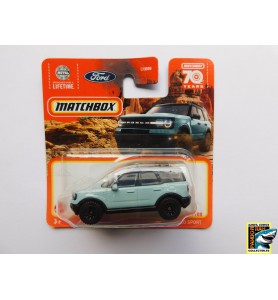 Matchbox 2022 Ford Bronco Sport Turqoise 1:65