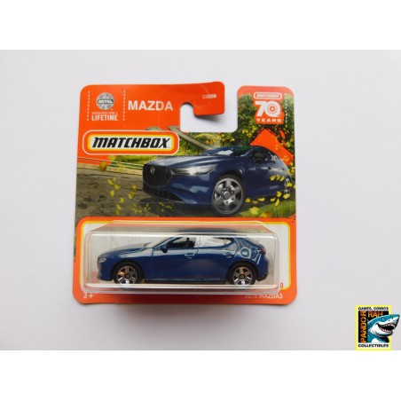 Matchbox 2019 Mazda3 Blauw 1:65