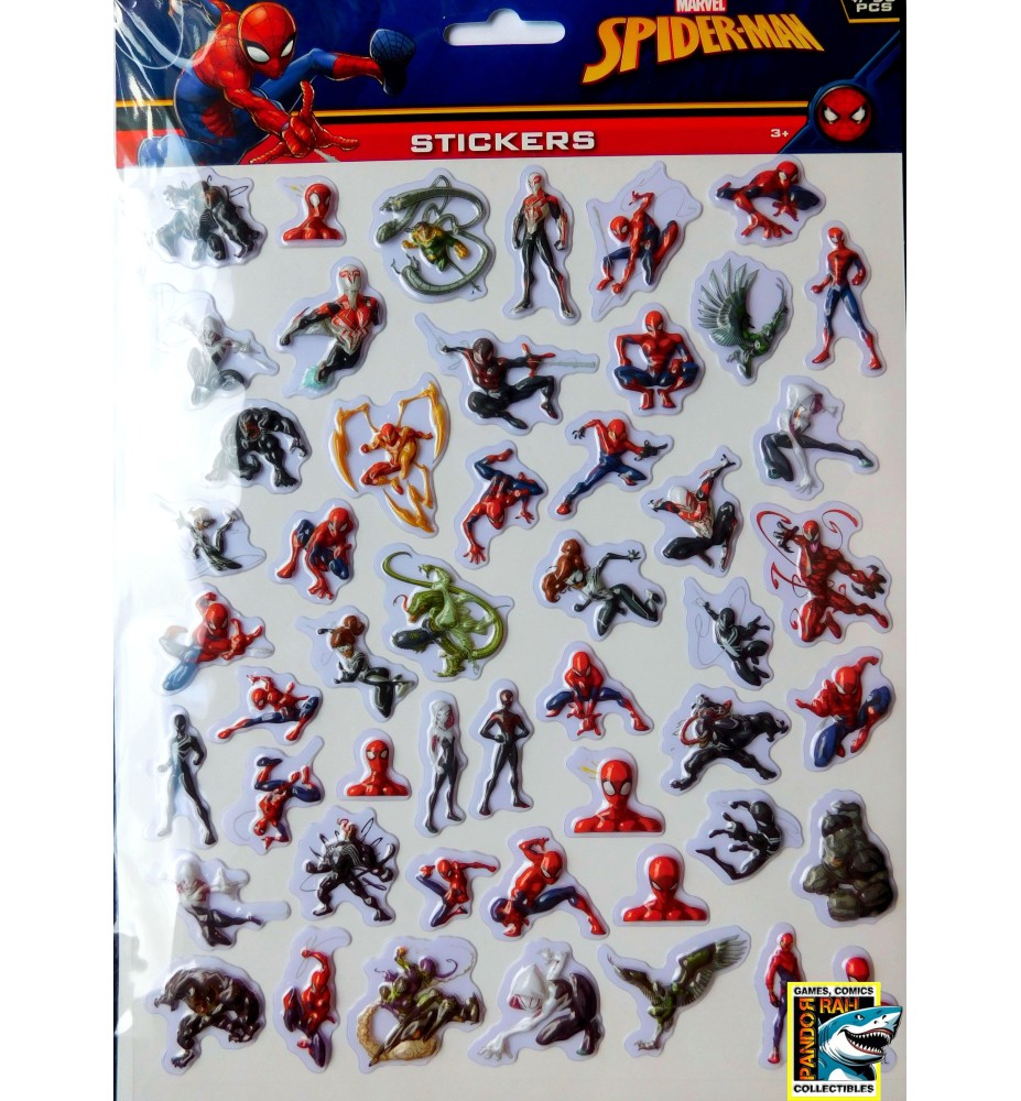 3D Stickers Spider-Man