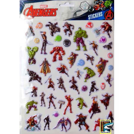 3D Stickers The Avengers