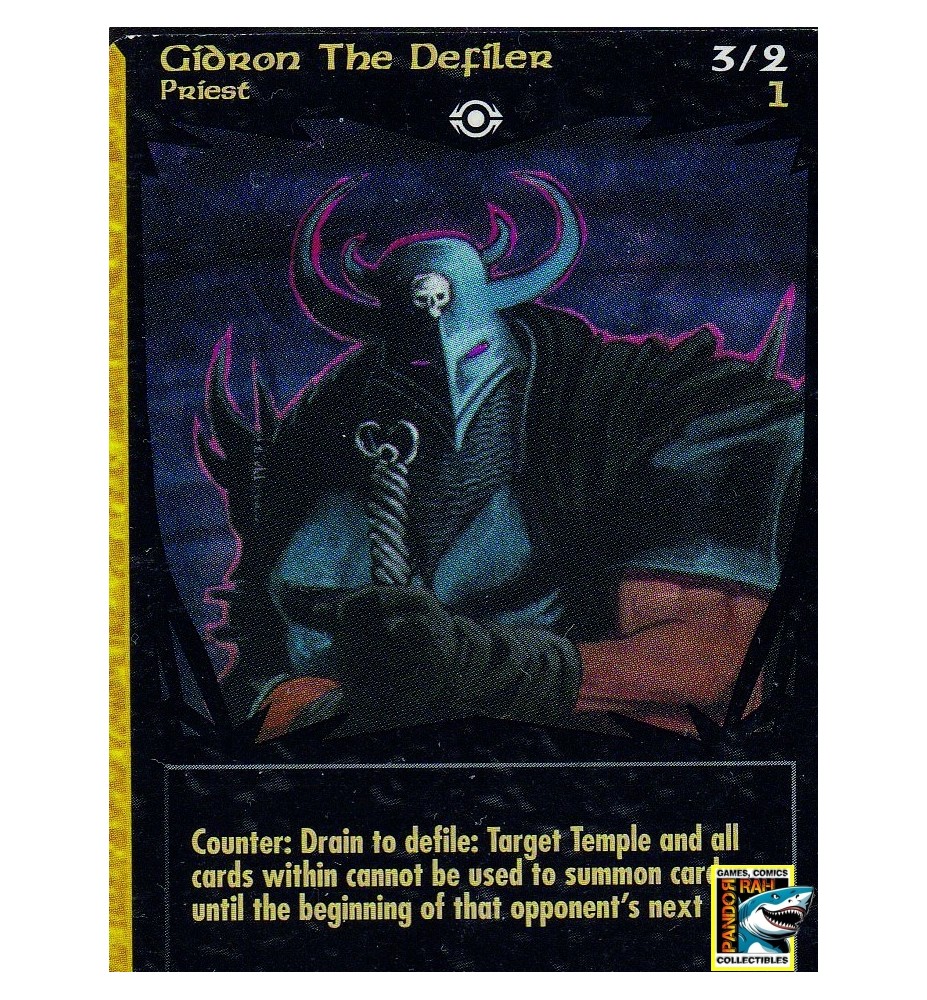 Tempest Of The Gods CCG Gidron The Defiler