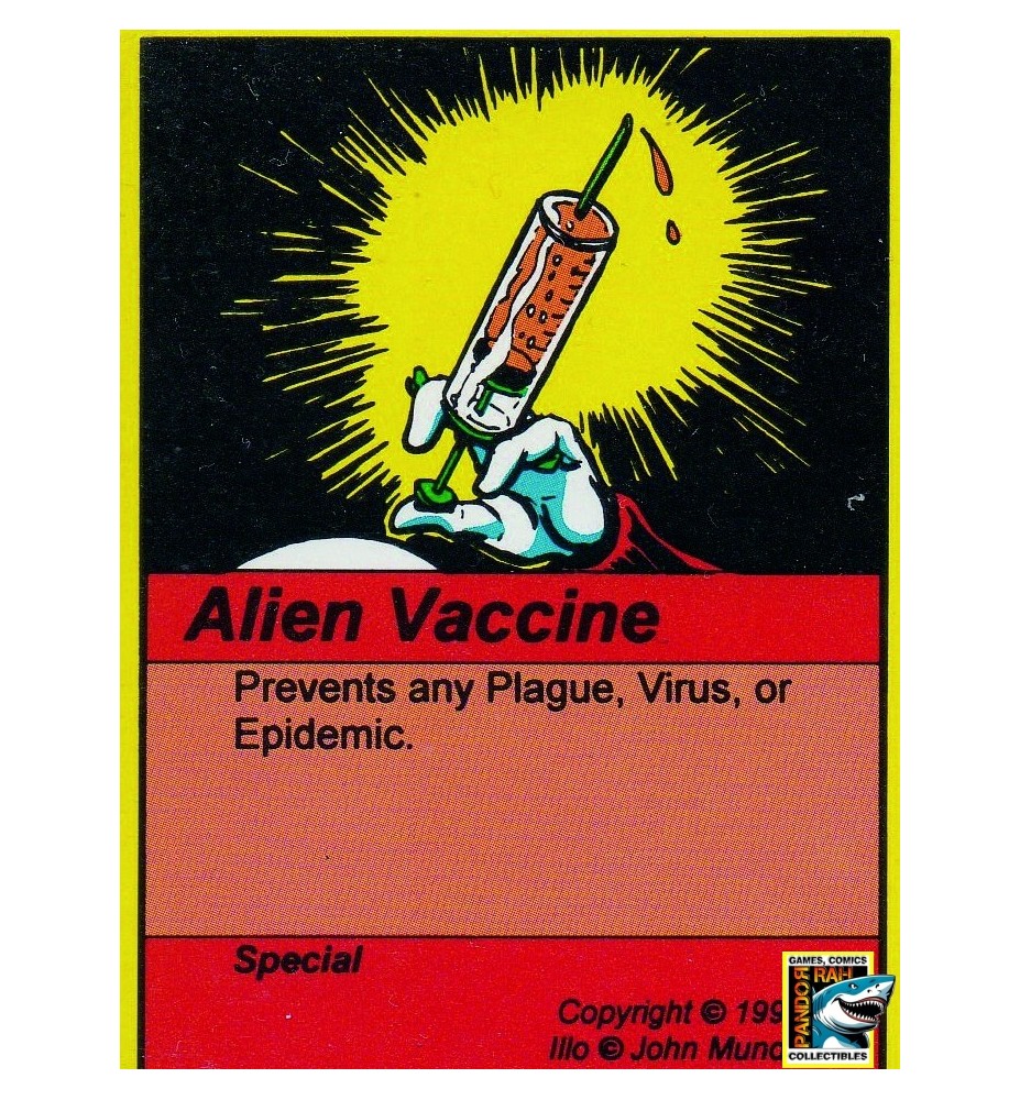 Super Deck! CCG Alien Vaccine