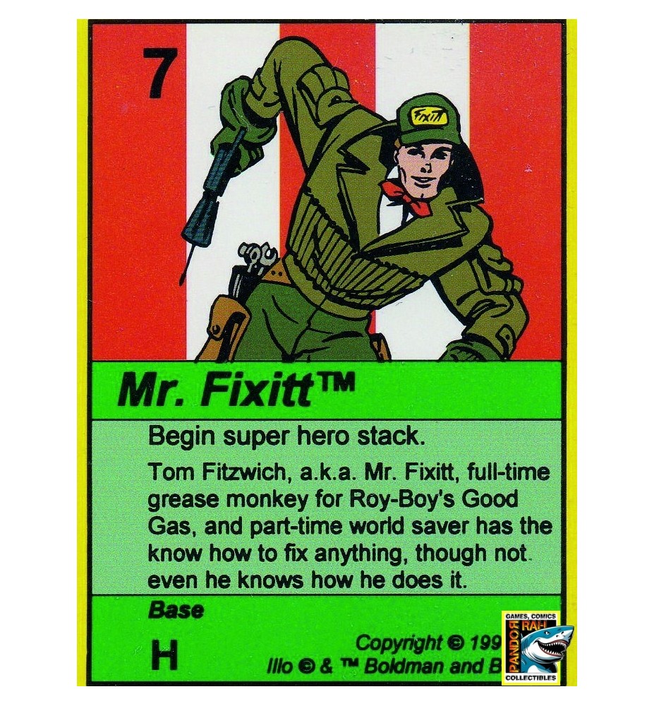 Super Deck! CCG Mr. Fixxit