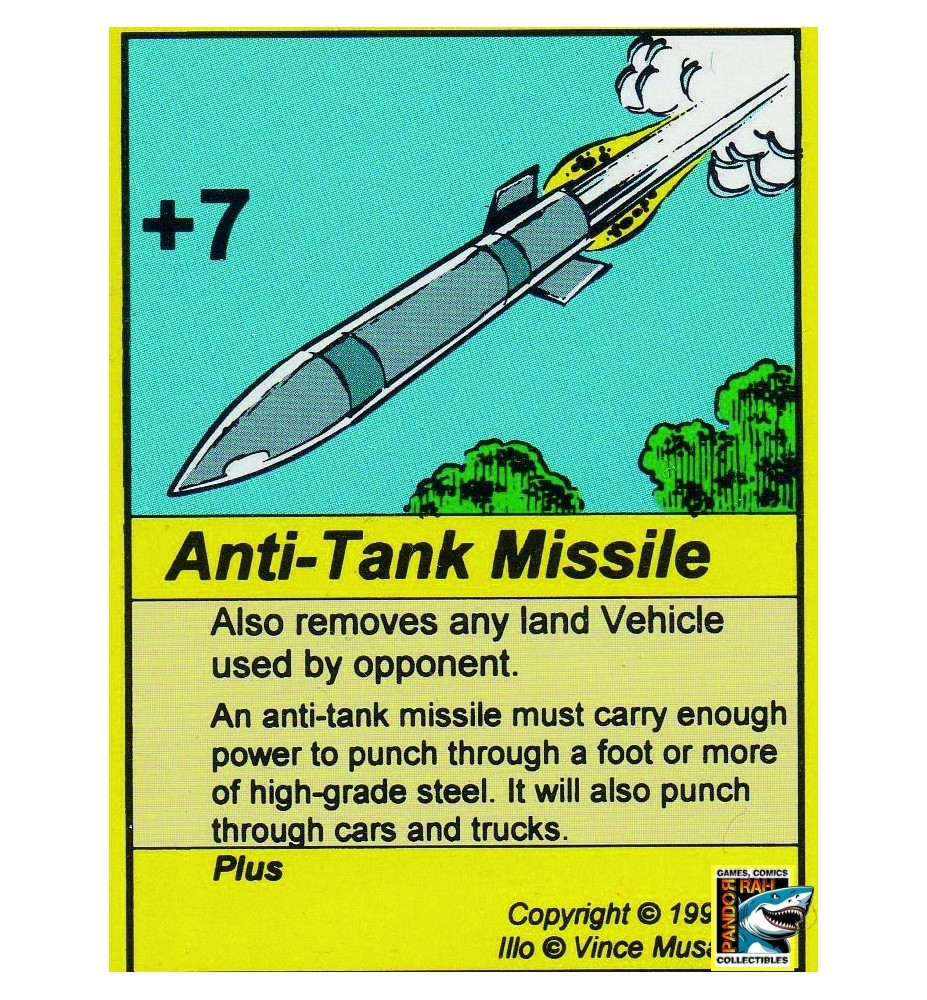 Super Deck! CCG Anti-Tank Missile