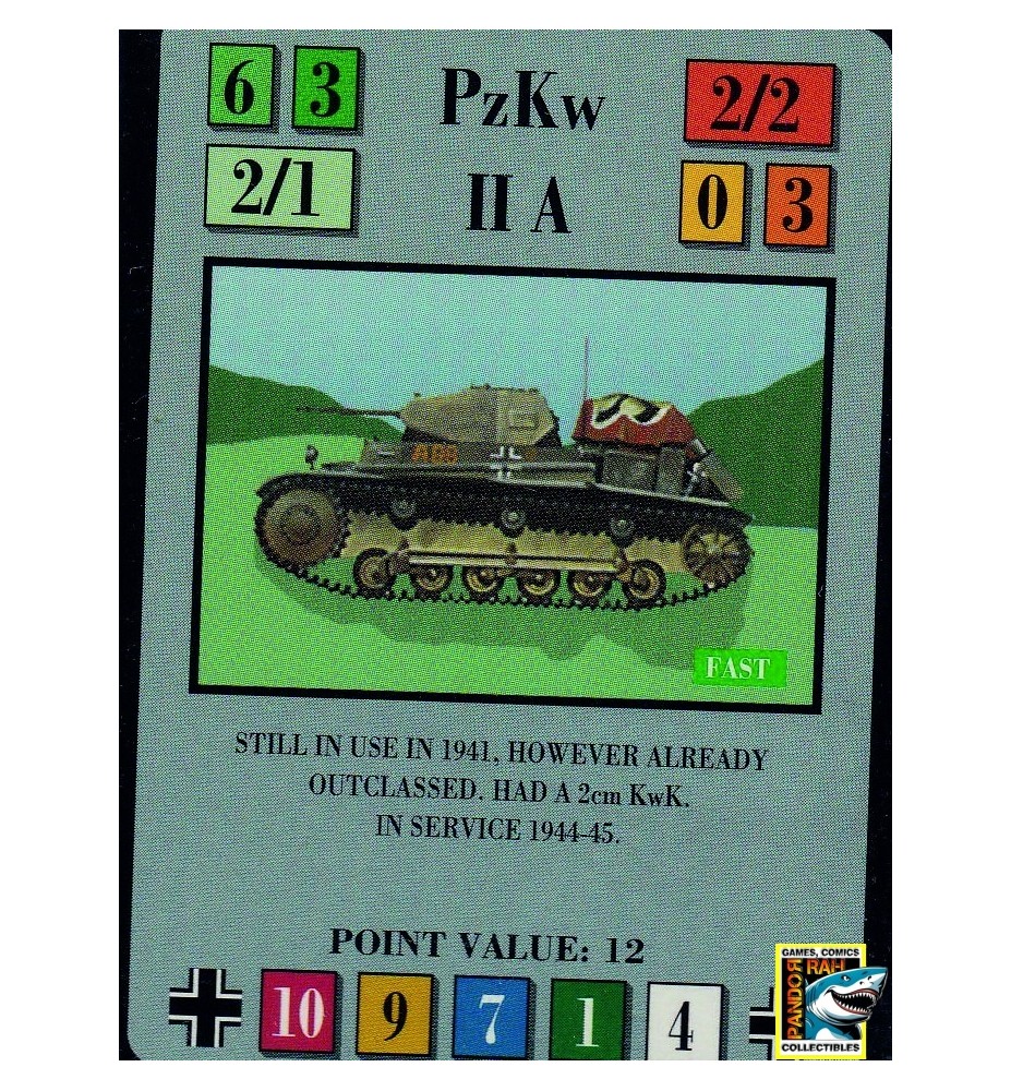 Tank Commander CCG PzKw II A