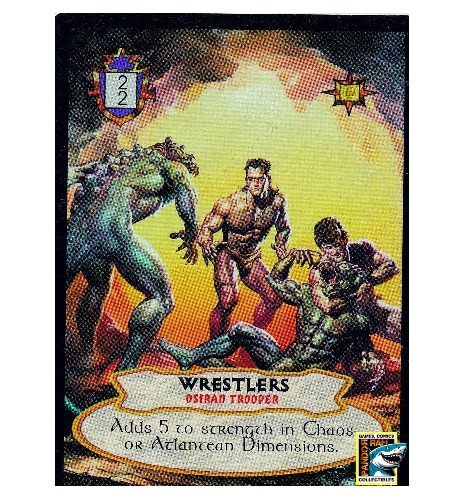 Hyborian Gates CCG Wrestlers