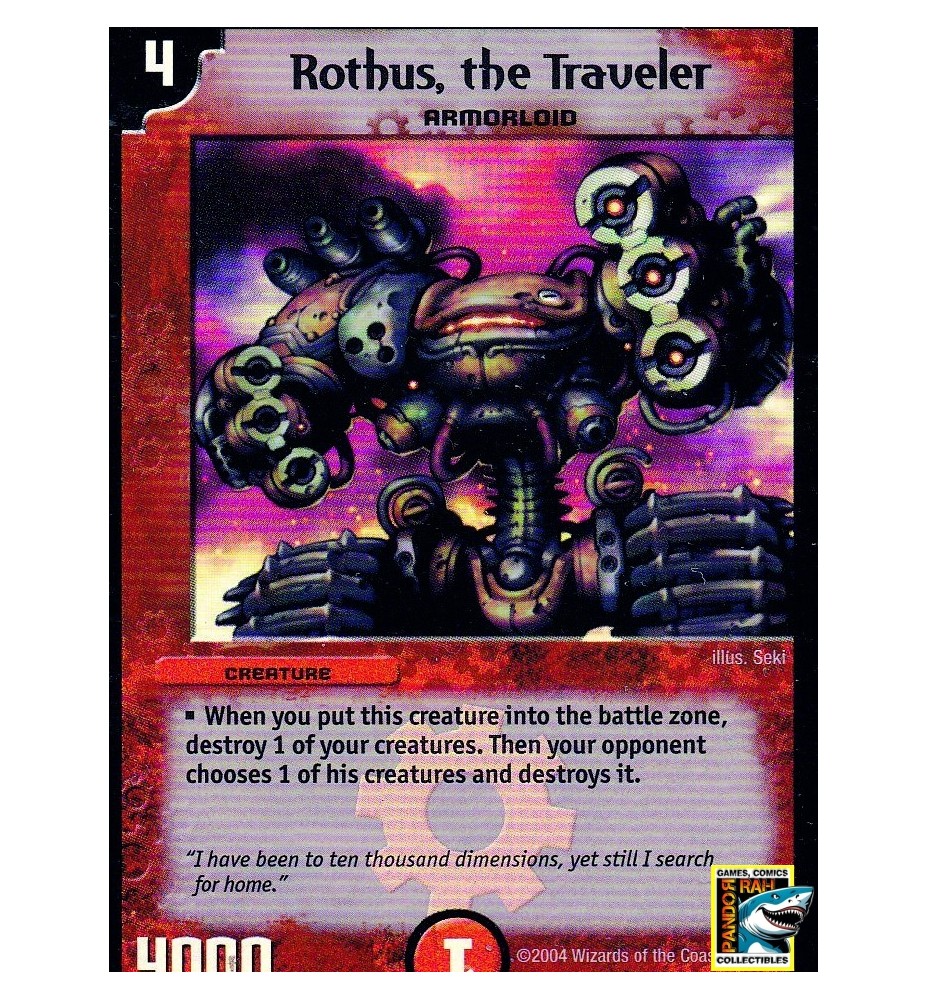 Duel Masters TCG Rothus, The Traveler Foil