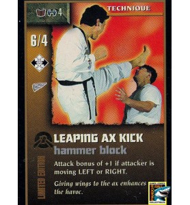 Ultimate Combat TCG Leaping Axe Kick