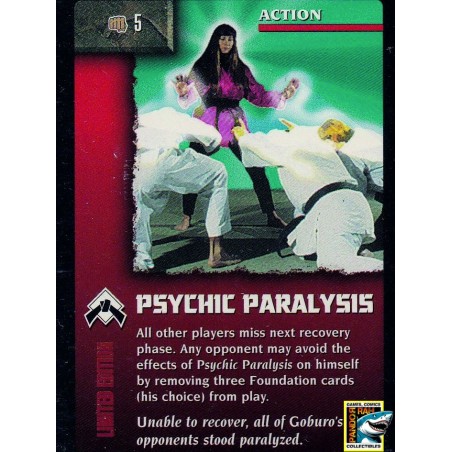 Ultimate Combat TCG Psychic Paralysis