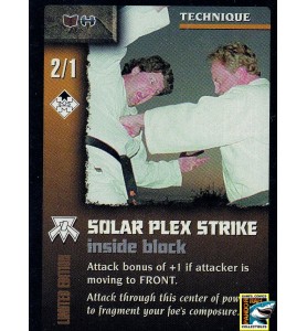 Ultimate Combat TCG Solar Plex Strike