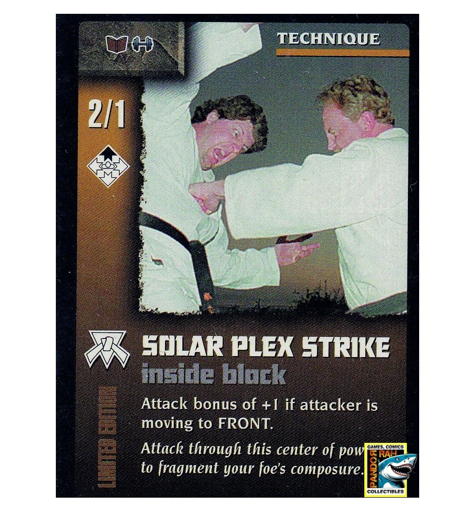 Ultimate Combat TCG Solar Plex Strike