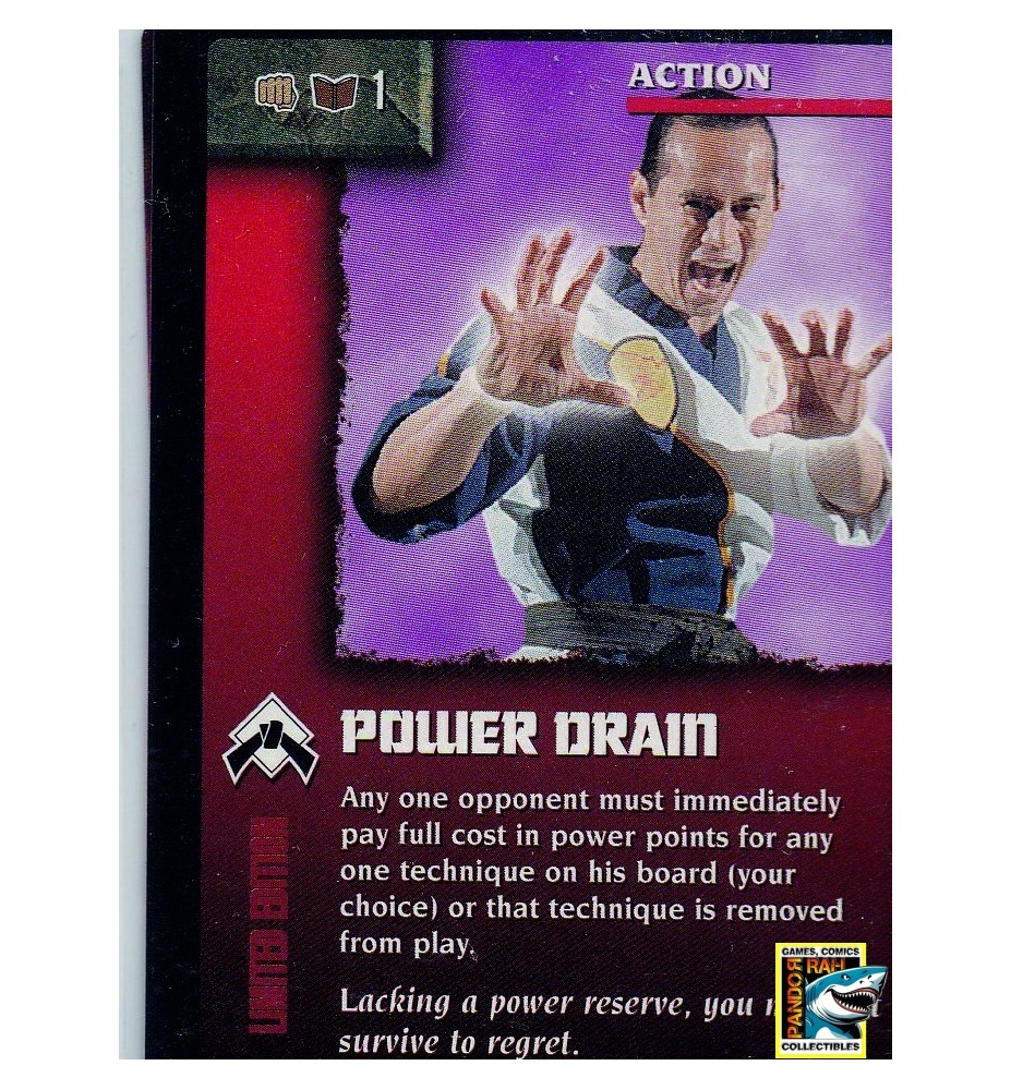 Ultimate Combat TCG Power Drain