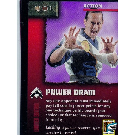 Ultimate Combat TCG Power Drain