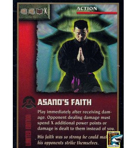 Ultimate Combat TCG Asano's Faith