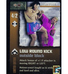 Ultimate Combat TCG Low Round Kick