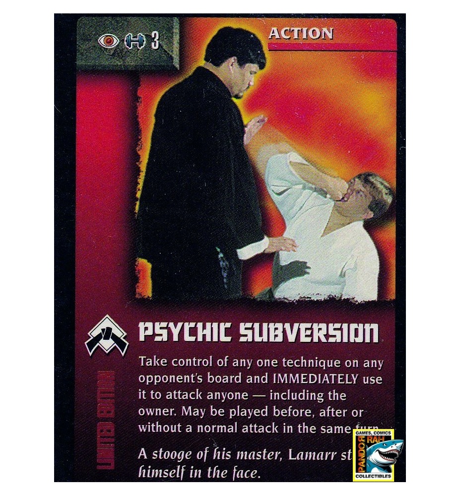 Ultimate Combat TCG Psychic Subversion