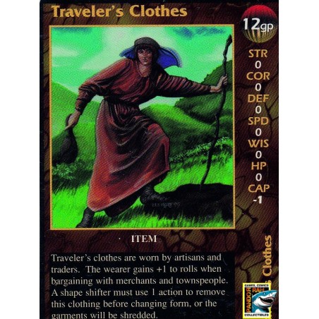 Dragon Storm CCG Traveler's Clothes