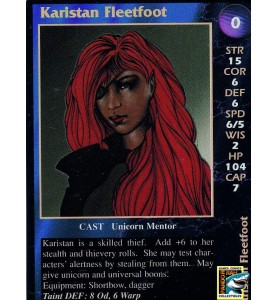 Dragon Storm CCG Karistan Fleetfoot