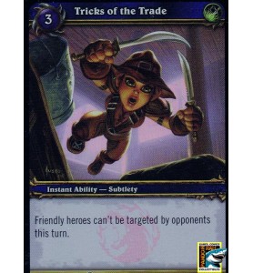 World Of Warcraft TCG Onyxia's Lair Tricks Of The Trade Foil