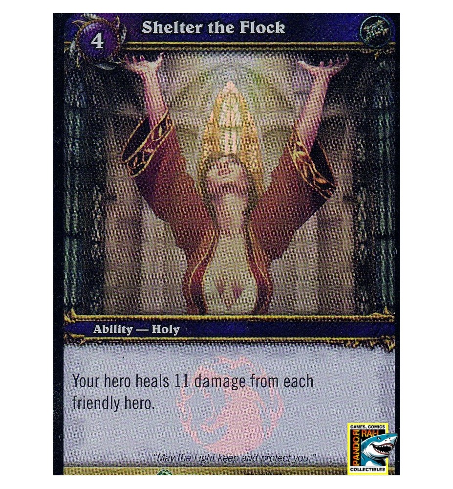 World Of Warcraft TCG Onyxia's Lair Shelter The Flock Foil