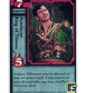 Xena Warrior Princess TCG Autolycus, King of Thieves WB Promo