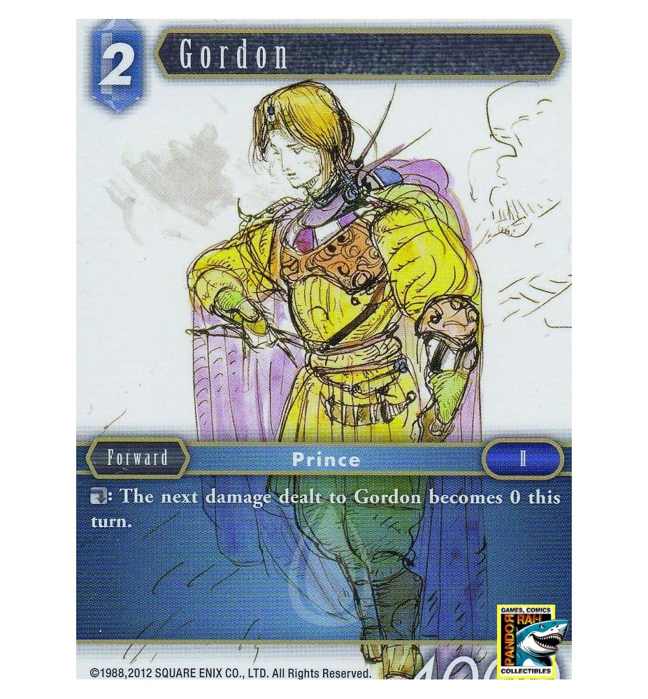 Final Fantasy TCG Opus 1 - Gordon