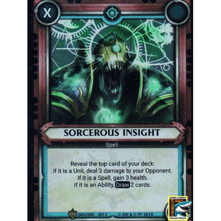 Warhammer Age Of Sigmar - Sorcerous Insight Foil E