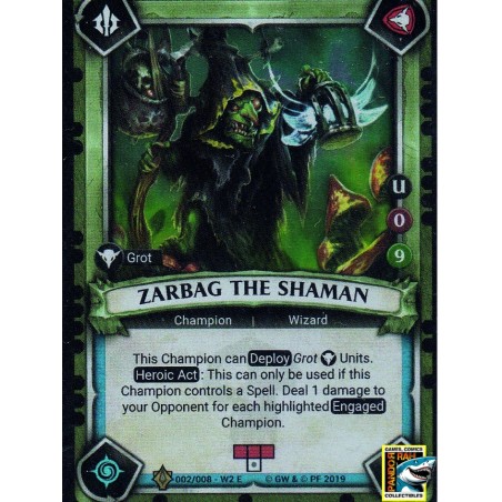 Warhammer Age Of Sigmar - Zarbag The Shaman Foil E