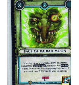 Warhammer Age Of Sigmar - Face Of Da Bad Moon Foil E