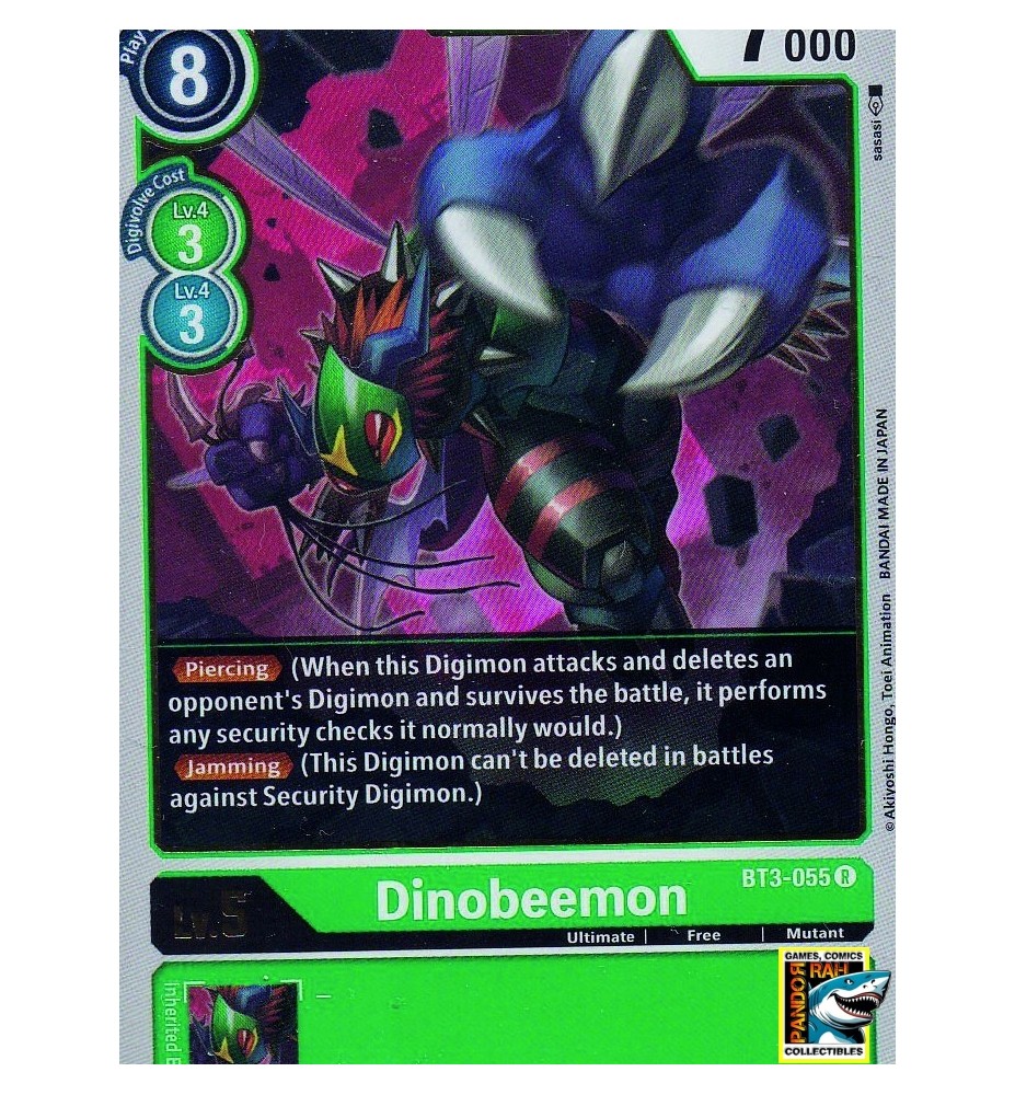 DigiMon TCG Dinobeemon R