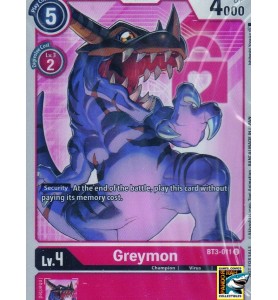 DigiMon TCG Greymon U Promo Polybagged