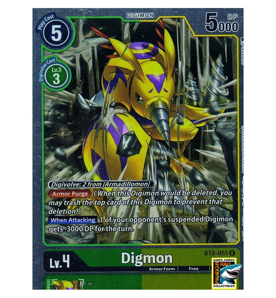 DigiMon TCG Digmon Foil R