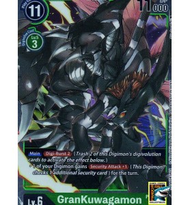 DigiMon TCG Grankuwagamon P Foil