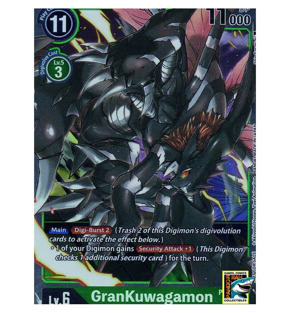 DigiMon TCG Grankuwagamon P Foil