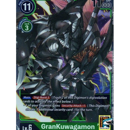 DigiMon TCG Grankuwagamon P Foil