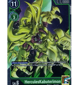 DigiMon TCG HerculesKabuterimon P Foil