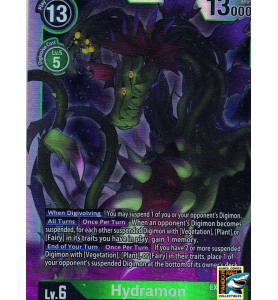 DigiMon TCG Hydramon Foil SR