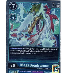 DigiMon TCG MegaSeadramon Foil R