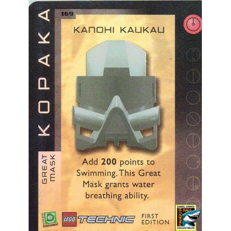 Bionicle Quest For The Masks TCG - Kopaka - Kanohi Kaukau Foil UR