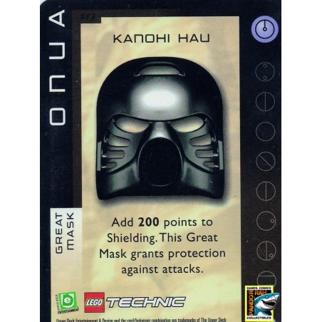 Bionicle Quest For The Masks TCG - Onua - Kanohi Hau UR