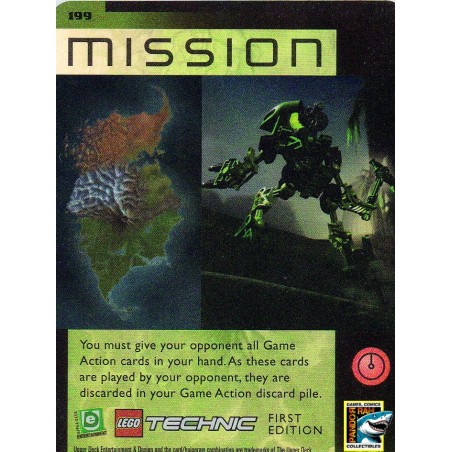 Bionicle Quest For The Masks TCG - 199 - Mission Foil UR