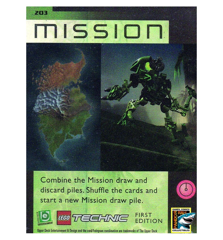 Bionicle Quest For The Masks TCG - 203 - Mission Foil UR