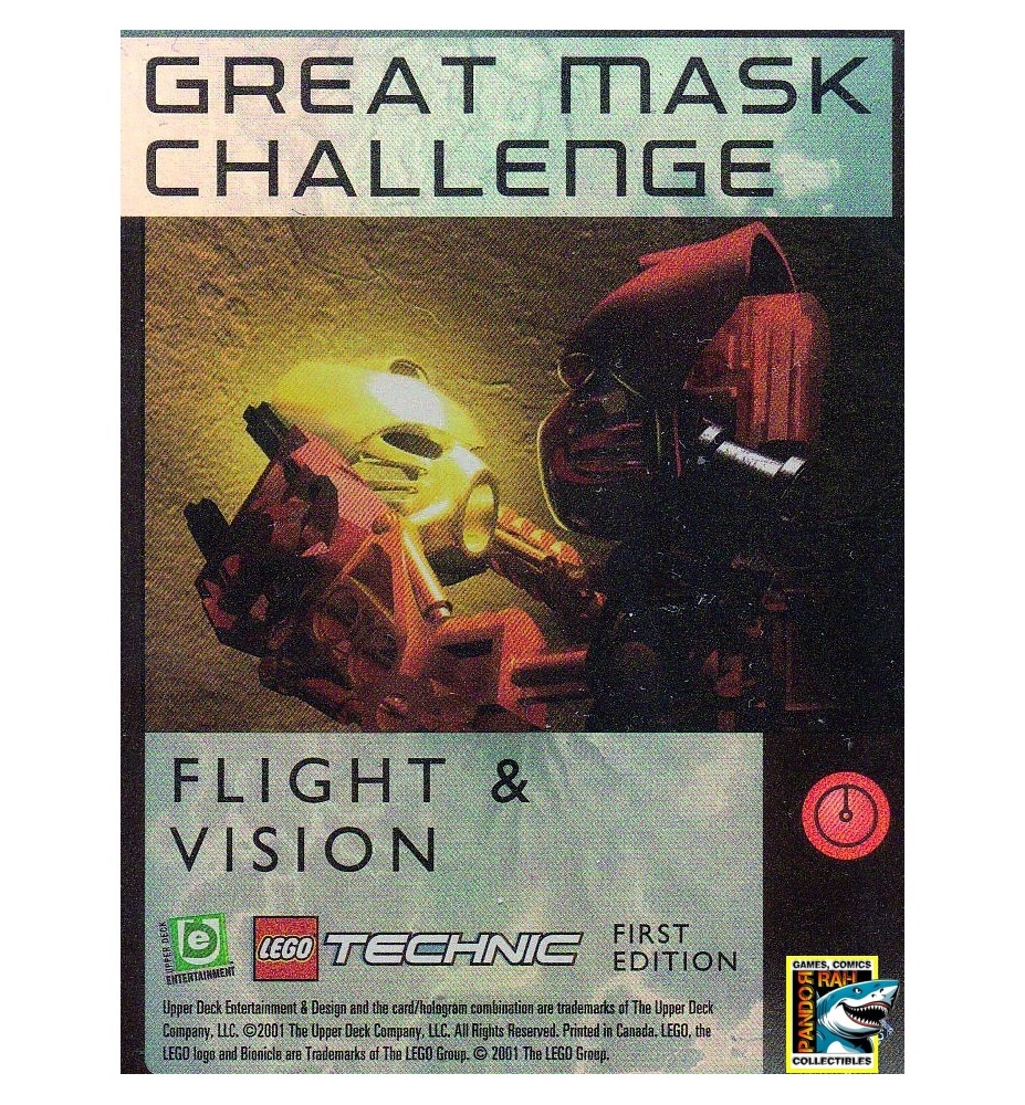 Bionicle Quest For The Masks TCG - 206 - Great Mask Challenge Foil UR