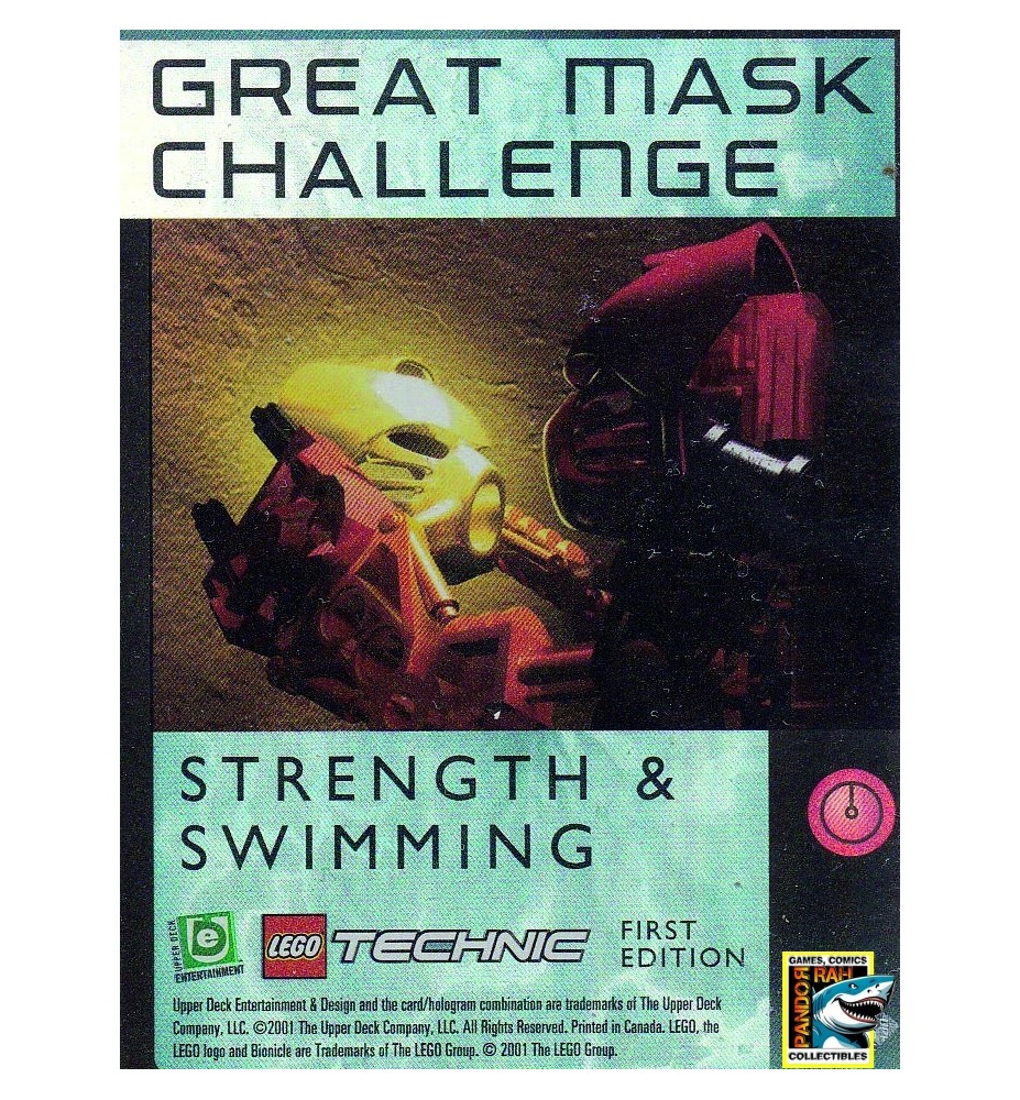 Bionicle Quest For The Masks TCG - 208 - Great Mask Challenge Foil UR