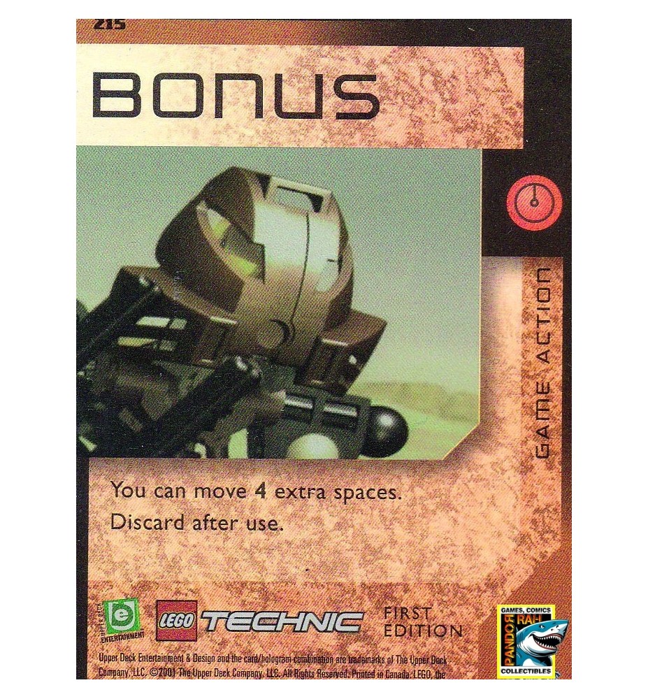 Bionicle Quest For The Masks TCG - 215 - Bonus Foil UR