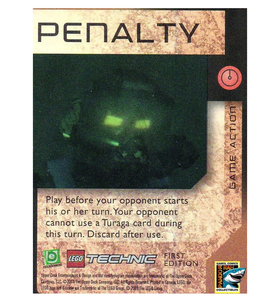 Bionicle Quest For The Masks TCG - 218 - Penalty Foil UR