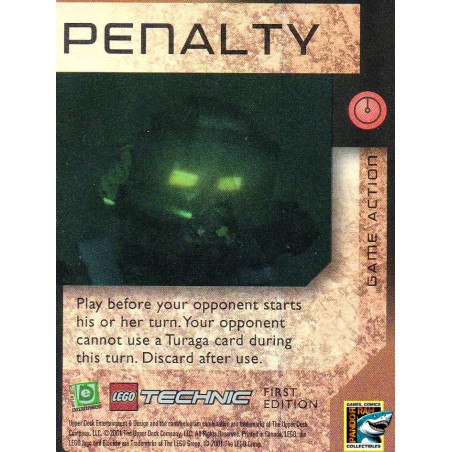 Bionicle Quest For The Masks TCG - 218 - Penalty Foil UR